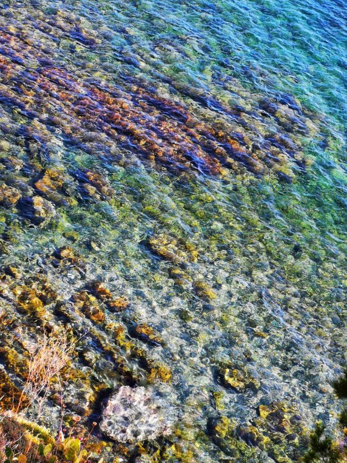 Caseta De Pescadors A Les Cales De Colera, 2ª Linea De Mar Bagian luar foto